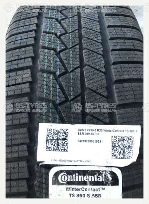 Continental ContiWinterContact TS860S 295/30 R20 101W