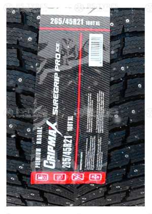 Gripmax SureGrip Pro Ice 265/45 R21 108T